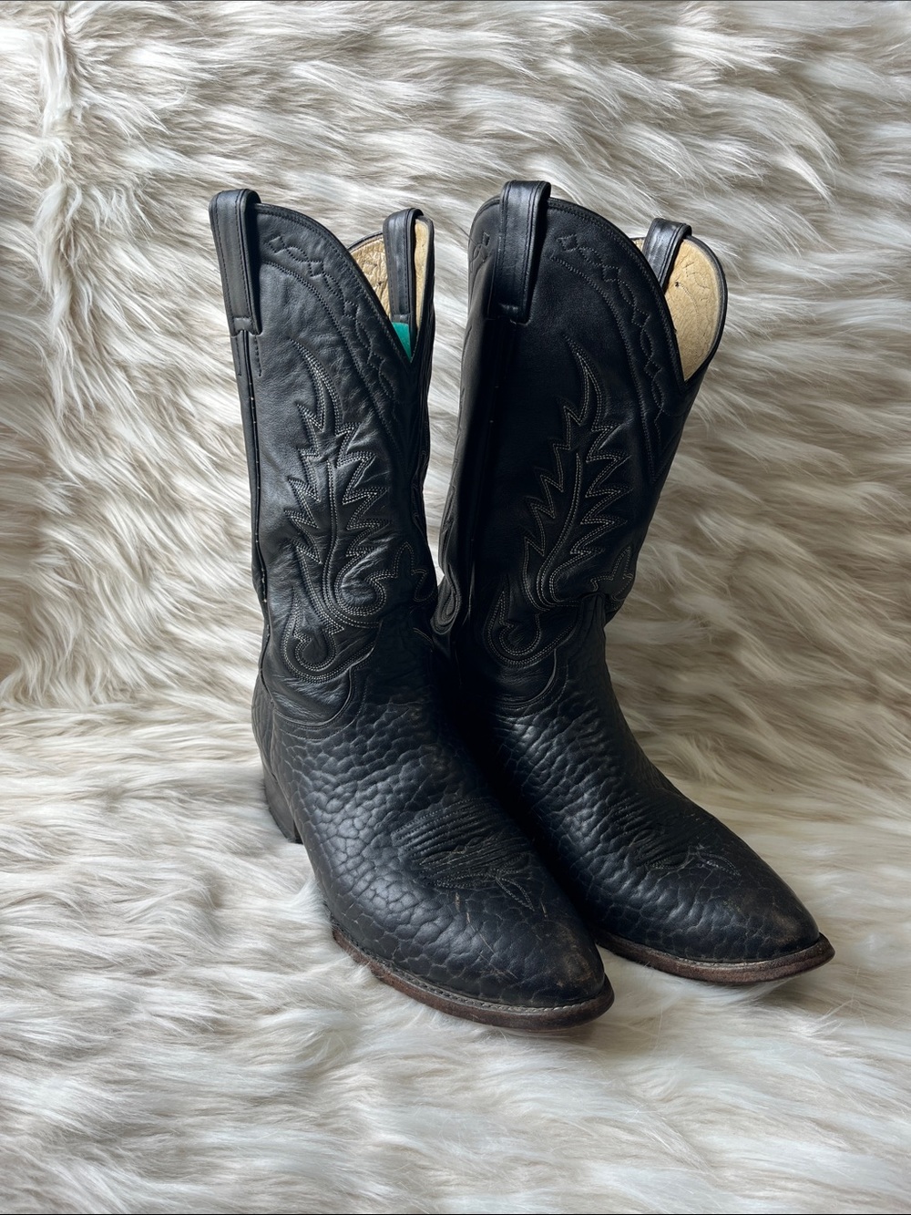 BM Boots Bullhide Cowboy Boots Men's 10.5EE Round toe